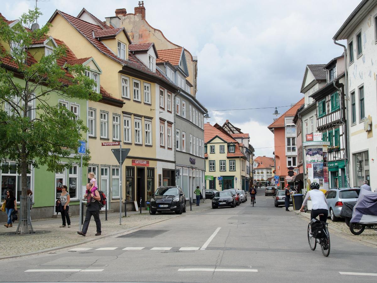 Ferienwohnung Lange Bruecke Erfurt Extérieur photo