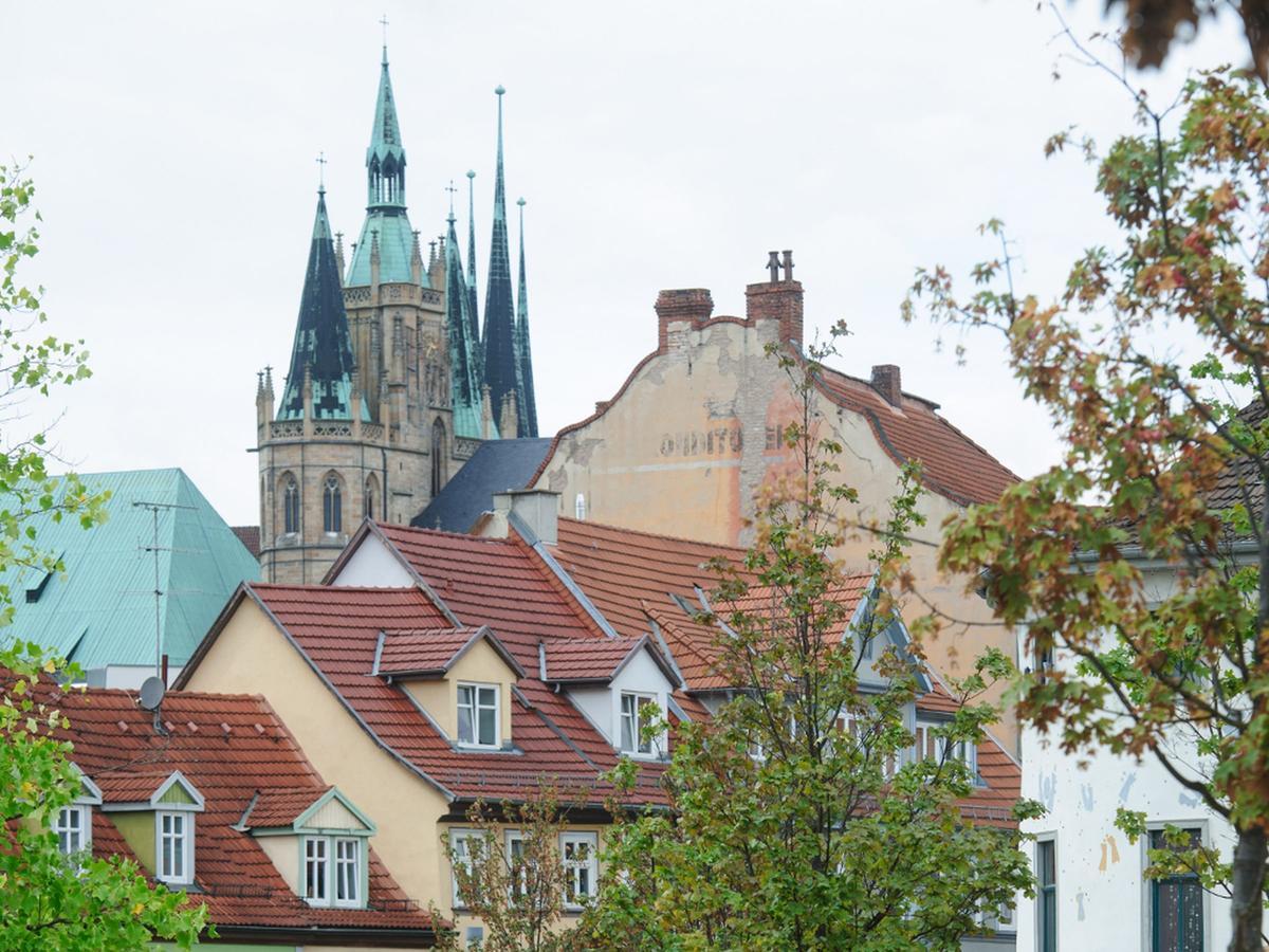 Ferienwohnung Lange Bruecke Erfurt Extérieur photo